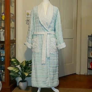 Vintage Handmade Reversible  Chenille Robe